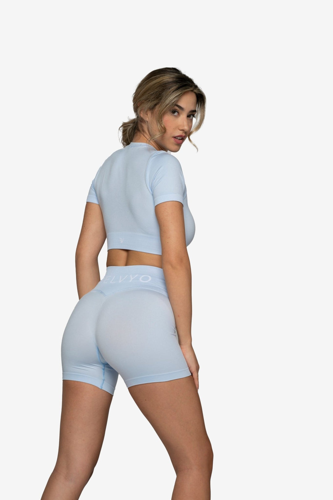 Crop Top ORIGIN - Sky Blue - Belvyo