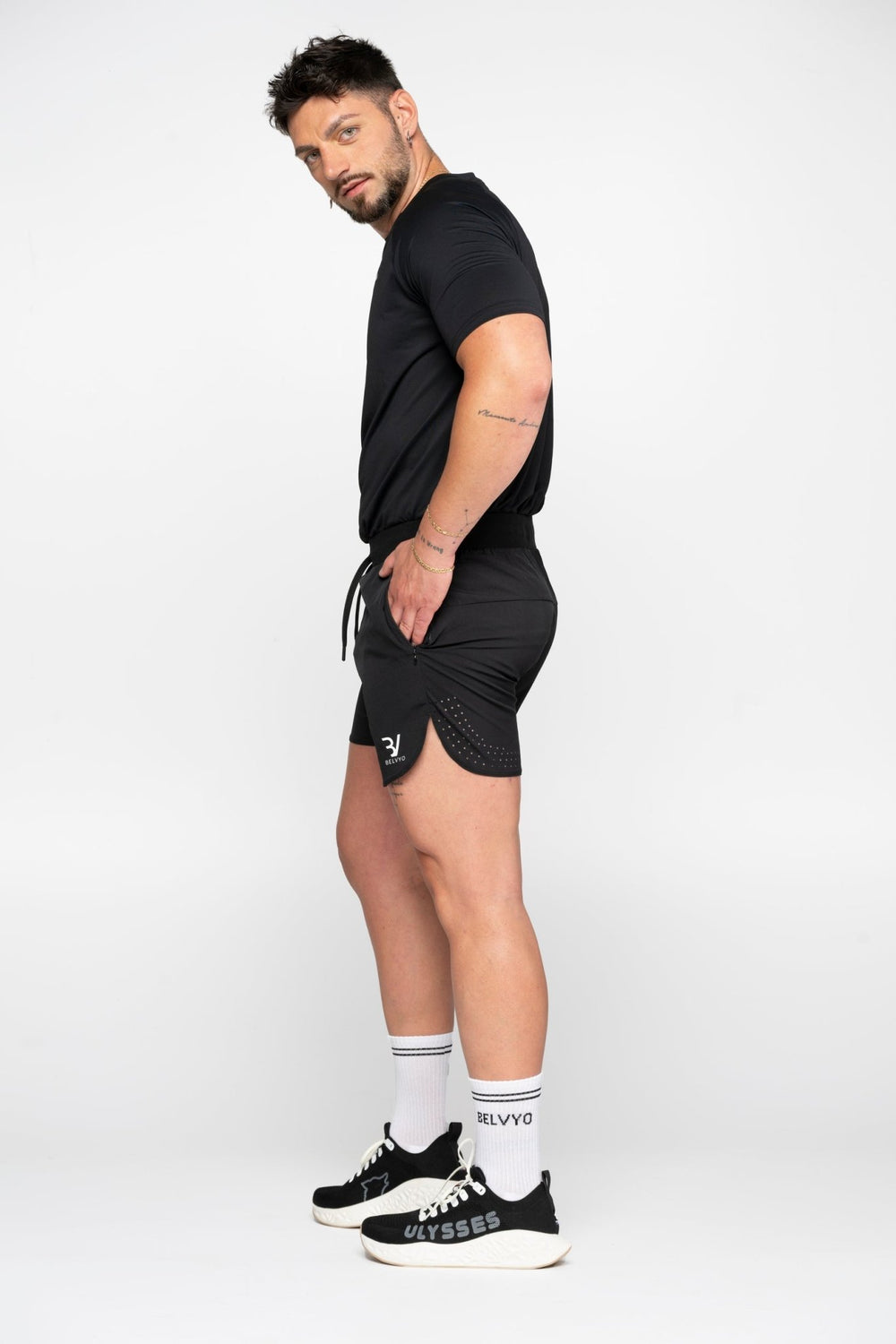 Shorts ORIGIN - Black - Belvyo