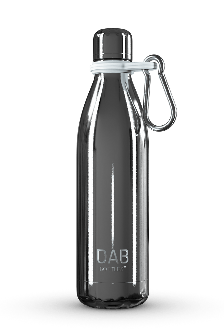Borraccia Cromata Black - Dab Bottles