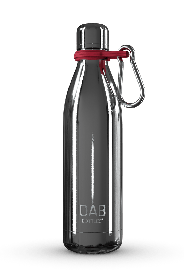 Borraccia Cromata Black - Dab Bottles