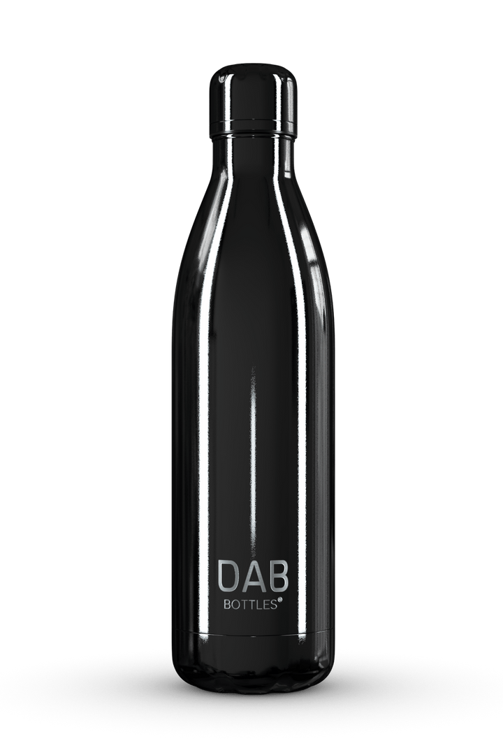 Borraccia Cromata Black - Dab Bottles
