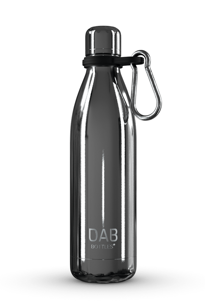 Borraccia Cromata Black - Dab Bottles